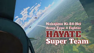War Thunder Sim VR - Ki-84-Hei Hayate: Super Team ft. Tanthiri & GerMit1313