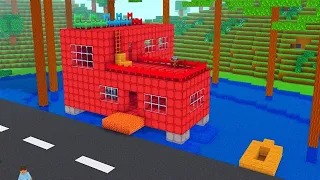 ДОМ на воде в Блок Крафт 3Д / Block Craft 3D