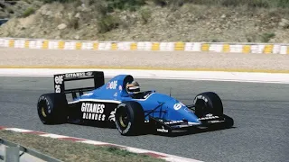 Assetto Corsa 1991 Ligier Lamborghini V12 JS35 At 1990s Kyalami! Link In The Description!