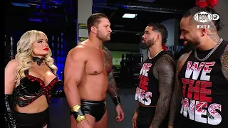 The Usos Confrontan a Karrion Kross en Backstage - WWE SmackDown Español: 18/11/2022