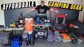 Our Budget Camping Gear Essentials | Affordable Camping Gear from Walmart, Big 5, Amazon