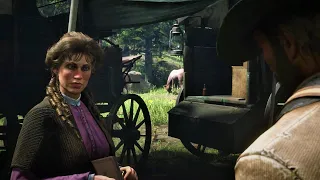 Arthur Asks Mary Beth a Personal Question - Red Dead Redemption 2