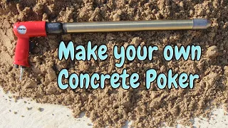 Diy Concrete Vibrating Poker