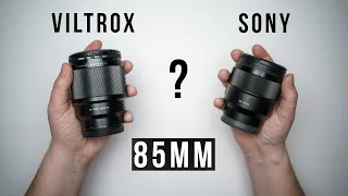 Viltrox 85mm f1.8 Sony lens (FULL FRAME)