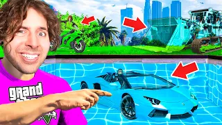 CHOWANY LOSOWYMI POJAZDAMI o 300,000$! (GTA ŻYCIE EKIPY #3)