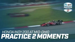 PRACTICE 2 MOMENTS // HONDA INDY 200 AT MID-OHIO
