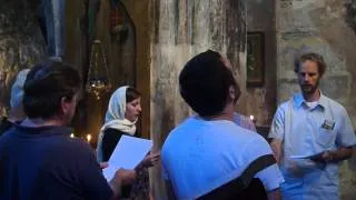 Georgian chanting at Sapara Monastery