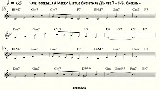 Have Yourself A Merry Little Christmas (Bb ver.) / Jazz Backing Track