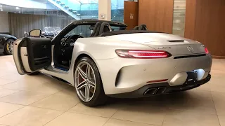 2022 Mercedes Benz AMG GTC Roadster Designo Iridium Silver MAGNO | In-Depth Video Walk Around