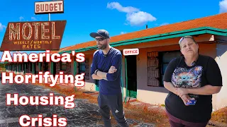 Why America's Working Poor Pay High Rent Living In Cheap Motels | apartment tour