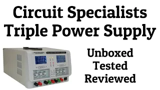 Triple Bench Power Supply by Circuit Specialists - CSI305