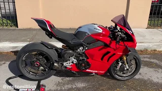 First Look at 650iB's Panigale V4R with Rotobox Bullet Wheels | Motomillion