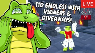 🔴LIVE | Roblox Toilet Tower Defense Playing Endless with viewers! UNITS GIVEAWAY!