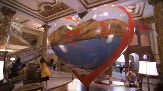 EXCLUSIVE: Tony Bennett's iconic heart sculpture gets permanent home at SF Fairmont Hotel