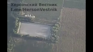 Уничтожение М-777 ВСУ вместе со всем БК