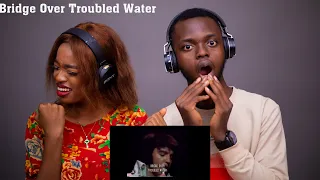 OUR FIRST TIME HEARING ELVIS - Bridge Over Troubled Water (NEW mix! Great sound!) REACTION!!!