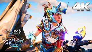 HORIZON FORBIDDEN WEST: BURNING SHORES All Cutscenes (Full Game Movie) 4K 60FPS Ultra HD