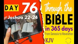 2024 - Day 76 Through the Bible in 365 Days. "O Taste & See" Daily Spiritual Food -15 minutes a day.