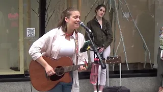 Allie Sherlock in Dublin, Ireland, singing Delilah