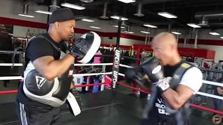 Zab Judah with New Trainer Fareed Samad (FULL HD)