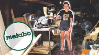 ЖЕНА ПОДАРИЛА Metabo торцовочная пила обзор