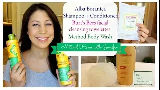 3 Natural Beauty Reviews: Face Cloths, Body Wash & Shampoo Conditioner | Natural Home with Jennifer