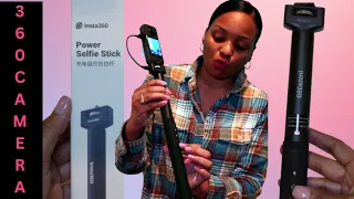 Power Selfie Stick for Insta 360 X3