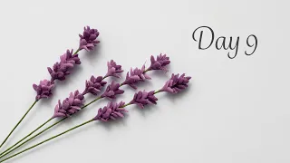 Lavender | Day 9 | 30 Days of Sugar Flowers