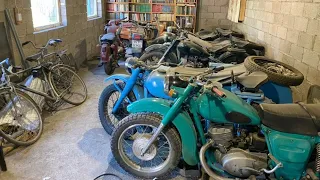 Распродажа Советских мотоциклов. Забрали Тулу.