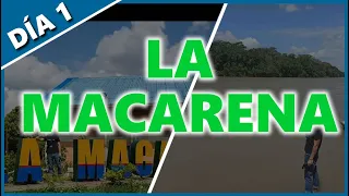 VIAJE a la MACARENA Meta Colombia (Caño  Cristales) | Como llegar, hoteles, pueblo y MÁS