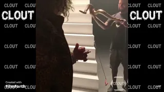 Lil Pump Gets Bitten By Snake During Music Video Shoot