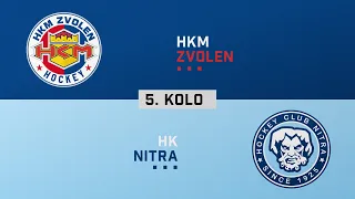 5.kolo HKM Zvolen - HK Nitra HIGHLIGHTS