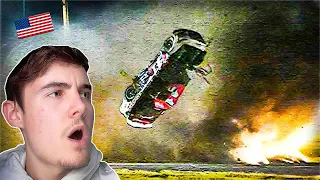 WORST CRASH I'VE SEEN! Brit Reacts To NASCAR Cup Series 2023 Biggest Crashes