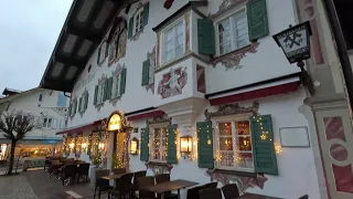 Oberammergau Bavaria Germany Mid December 2023