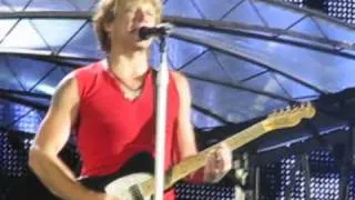 Runaway Bon Jovi Chicago Soldier Field July 31, 2010 The Circle Tour