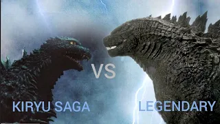 Legendary Godzilla vs Kiryu godzilla