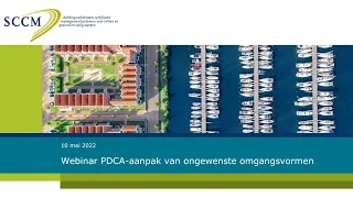 Webinar PDCA-aanpak van ongewenste omgangsvormen