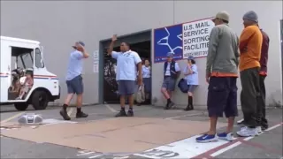 David Arquette and Anthony Anderson street dance (see spot run 2001)