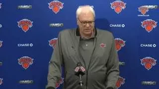 Phil Jackson: 'We go into this draft with high anticipation'