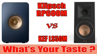 KEF LS50M vs Klipsch RP600M Sound Comparison [Matter of Taste] Best Speakers With Marantz PM7000N