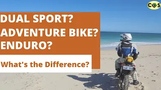 Dual Sport v Adventure v Enduro | What's the Difference?