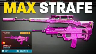 *NEW* MAX STRAFE Loadout in Warzone.. (BROKEN)