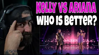 Kelly Clarkson and Ariana Grande - Vocal Battle (Rock Artist Reaction)