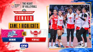 Petro Gazz vs. Creamline Finals G1 highlights - Mar. 26, 2023 | 2023 PVL All-Filipino Conference