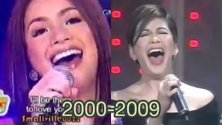 Regine Velasquez BEST Performances of every year (2000-2009)