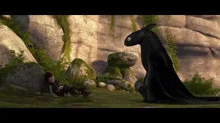 Иккинг приручает Ночную Фурию   Как приручить дракона ( How to Train Your Dragon )