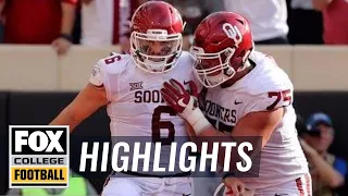 Oklahoma vs. Oklahoma State | Highlights | FOX COLLEGE FOOTBALL