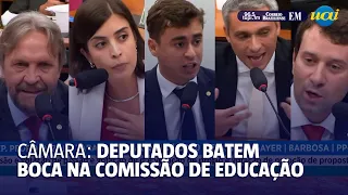 Deputados batem boca na Comissão de Educação