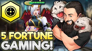 5 Fortune - Another Day, Another Fortune Cashout!! | TFT Inkborn Fables | Teamfight Tactics