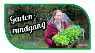 Gartenrundgang März | Jungpflanzen wollen ins Hochbeet | Selbstversorgung